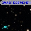 2MASS J22070247+3115213