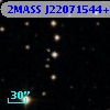 2MASS J22071544+3109177