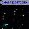 2MASS J22072259+3138309