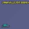 2MASS J22073489+3142443