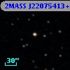 2MASS J22075413+3037419