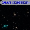 2MASS J22075525+3105522