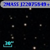 2MASS J22075849+3127367