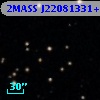 2MASS J22081331+3132343