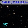 2MASS J22081351+3106204