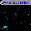 2MASS J22083485+3133254