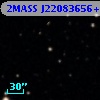2MASS J22083656+3105486