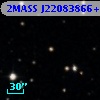 2MASS J22083866+3108343
