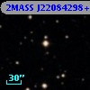 2MASS J22084298+3104157