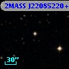 2MASS J22085220+3043497