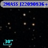 2MASS J22090836+3121013