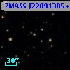 2MASS J22091305+3128282