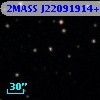 2MASS J22091914+3108307