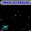 2MASS J22184118+4016135