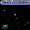 2MASS J22205059+4044132