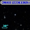 2MASS J22361369+3338342