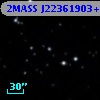 2MASS J22361903+3424308