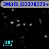 2MASS J22370273+3408383
