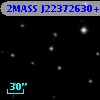 2MASS J22372630+2338063