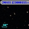 2MASS J23000155+1549123