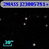 2MASS J23005781+1626501