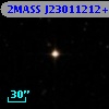 2MASS J23011212+1708311