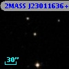 2MASS J23011636+1649122