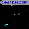 2MASS J23012256+1701316