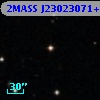 2MASS J23023071+1557546