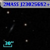 2MASS J23025682+1640558