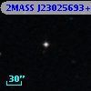 2MASS J23025693+1530196