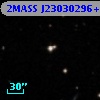 2MASS J23030296+1642185