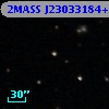 2MASS J23033184+1626317