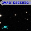 2MASS J23033532+1640192