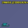2MASS J23001426+3044591