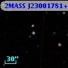 2MASS J23001781+3014065