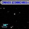2MASS J23002481+3006562