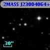 2MASS J23004064+3025222