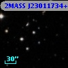 2MASS J23011734+2954032