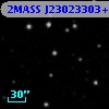2MASS J23023303+3016437
