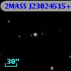 2MASS J23024515+3034157