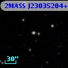 2MASS J23035204+3018352