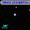 2MASS J23260731+0316261