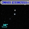 2MASS J23302551+0327598