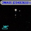 2MASS J23432611+1044178