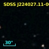 SDSS J224027.11-005945.5