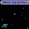 2MASS J16413761+5831305
