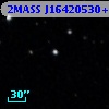 2MASS J16420530+5842297