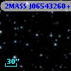2MASS J06543260+1333417