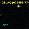 2SLAQ J022459.77-000156.4